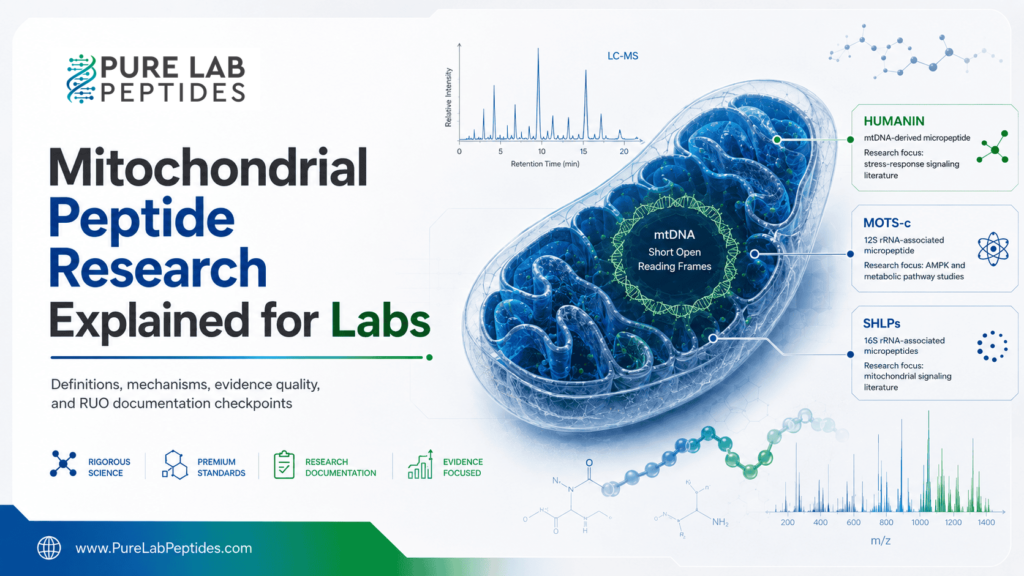 Mitochondrial Peptide Research Explained for Labs article image from Pure Lab Peptides